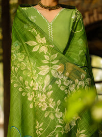 Green Lawn 3Pc Unstitched - ALP-3PS-2309