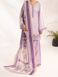 Light Purple Dobby Stitched 3Pc - ALP-3PS-2321