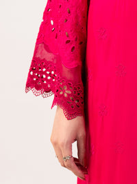 Fuchsia Silk Lawn 3Pc Stitched - ALP-3PS-2343
