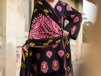 Black Yarn Dyed Stitched 3Pc - ALP-3PS-2349