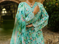 Light Green Poly-Lawn 3Pc Stitched - ALP-3PS-2359