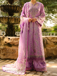 Purple Lawn Stitched 3Pc - ALP-3PS-2376