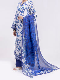 Blue Lawn 3Pc Unstitched - ALP-3PS-2392