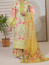 Yellow Stitched 3 Piece - ALP-3PS-2412