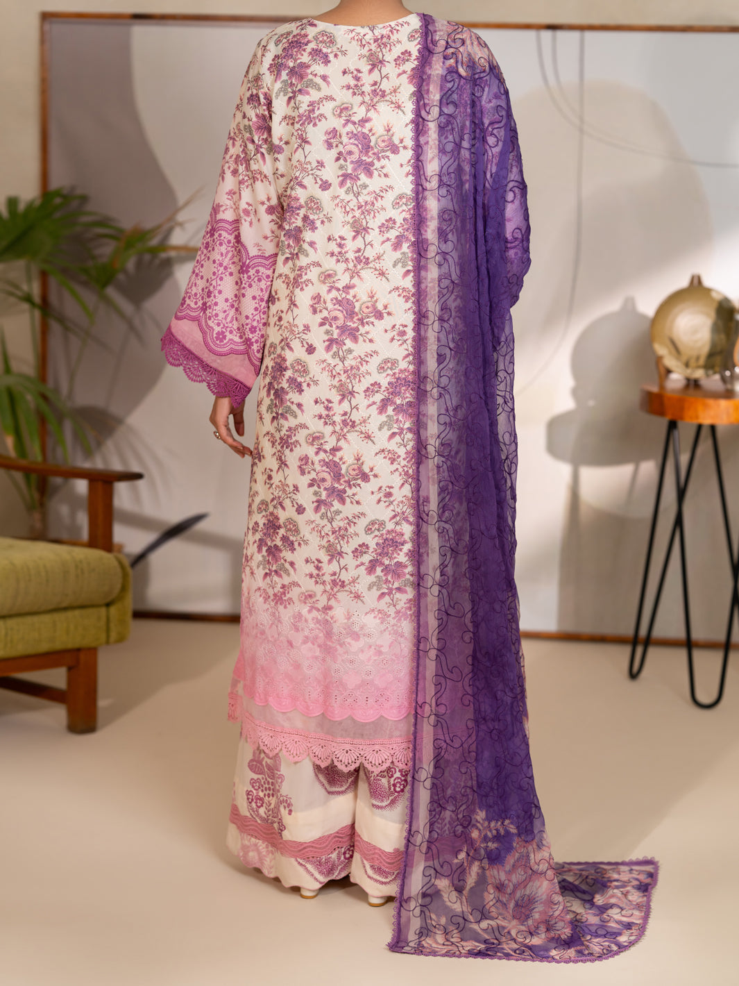 Purple Stitched 3 Piece - ALP-3PS-2413