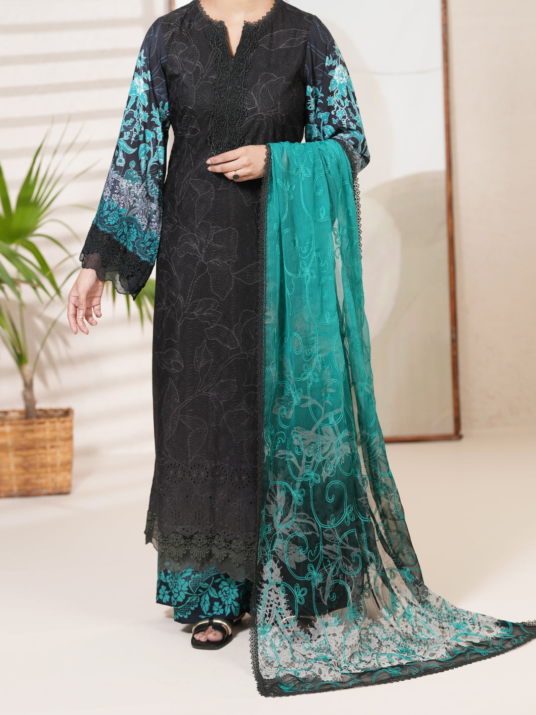 Black Stitched 3 Piece - ALP-3PS-2414