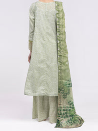 Light Green Lawn 3Pc Unstitched - ALP-3PS-2425