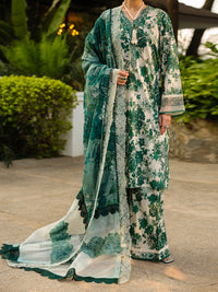 Green Lawn 3Pc Unstitched - ALP-3PS-2444