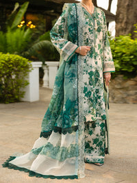 Green Lawn 3Pc Unstitched - ALP-3PS-2444