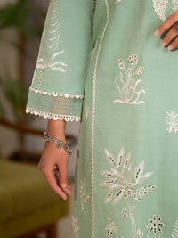 Pistachio Green Lawn Unstitched 3Pc - ALP-3PS-2449