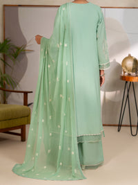 Pistachio Green Lawn Unstitched 3Pc - ALP-3PS-2449