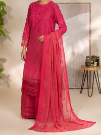 Pink Cotton Unstitched 3PC - ALP-3PS-2450