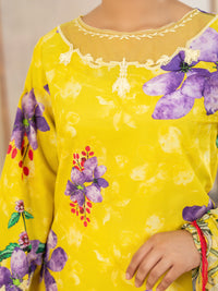 Yellow Lawn Stitched 3Pc - ALP-3PS-2491