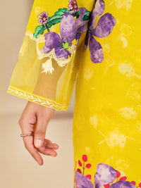 Yellow Lawn Stitched 3Pc - ALP-3PS-2491