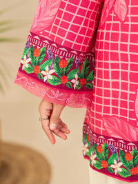 Pink Lawn Stitched 3Pc - ALP-3PS-2493