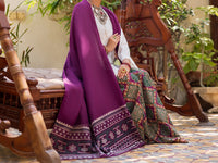 White Cambric 3Pc Stitched - ALP-3PS-2590