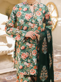 Green Lawn Stitched 3Pc - ALP-3PS-2596
