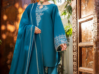 Turquoise Stitched 3Pc - ALP-3PS-2602