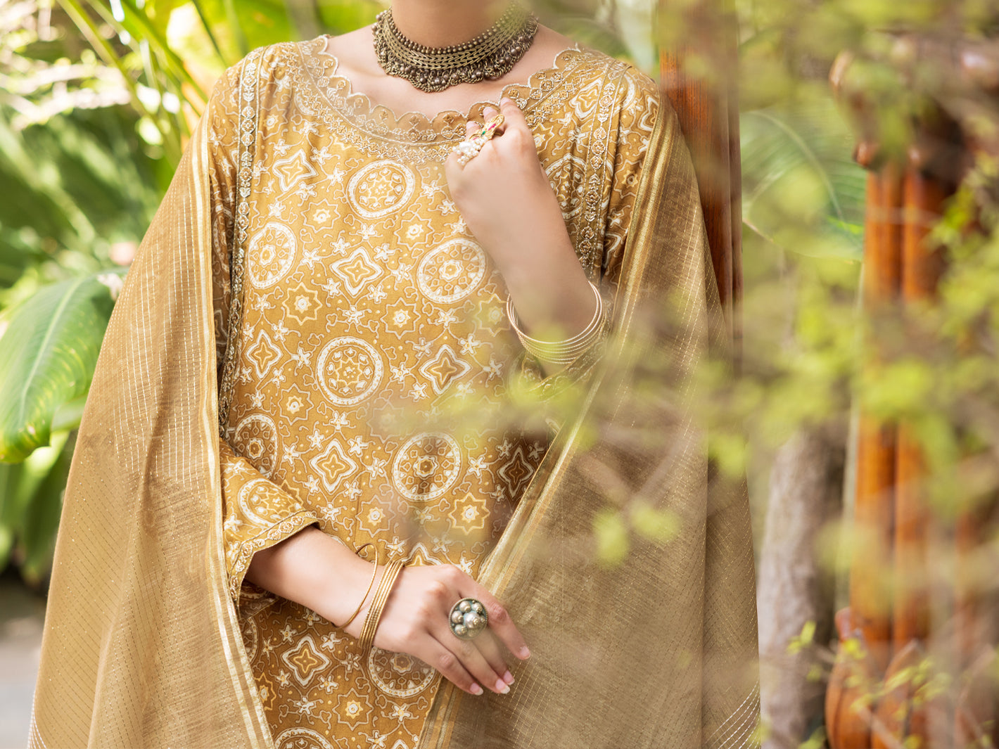 Brass Lawn Stitched 3PC - ALP-3PS-2607