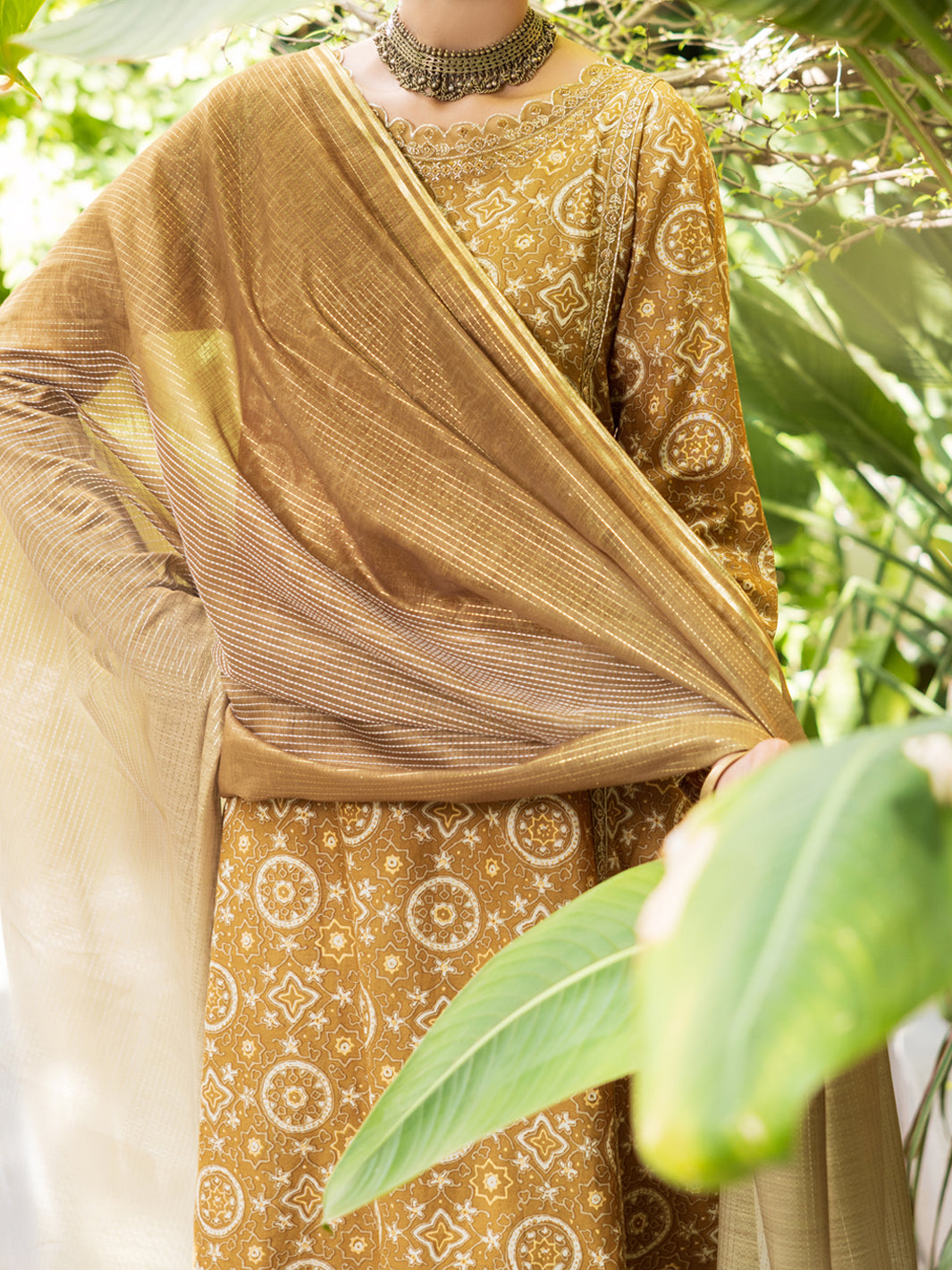 Brass Lawn Stitched 3PC - ALP-3PS-2607