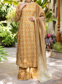 Brass Lawn Stitched 3PC - ALP-3PS-2607