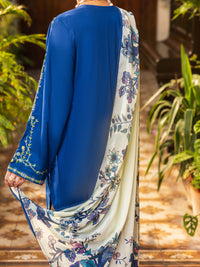 Blue Cotton Stitched 3PC - ALP-3PS-2627