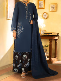 Blue Cotton Stitched 3 Piece - ALP-3PS-2635