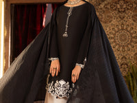 Black & White Cotton Stitched 3 Piece - ALP-3PS-2636