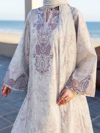 Grey Lawn Stitched 3PC - ALP-3PS-2640