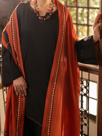 Black Dobby Stitched 3Pc - ALP-3PS-2673