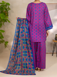 Purple Lawn Unstitched 3PC - ALP-3PS-2681