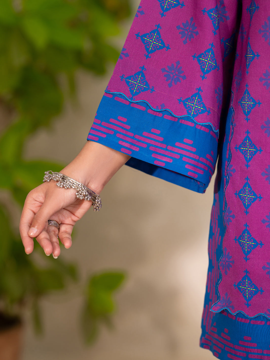 Purple Lawn Unstitched 3PC - ALP-3PS-2681