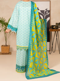 Purple Lawn Unstitched 3PC - ALP-3PS-2682