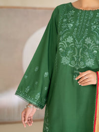 Green Lawn Unstitched 3Pc - ALP-3PS-2690