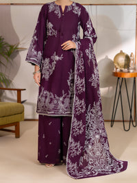 Purple Lawn Unstitched 3PC - ALP-3PS-2704