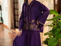 Blue Cotton Dobby Stitched 2Pc - ALP-2PS-LKS-2785