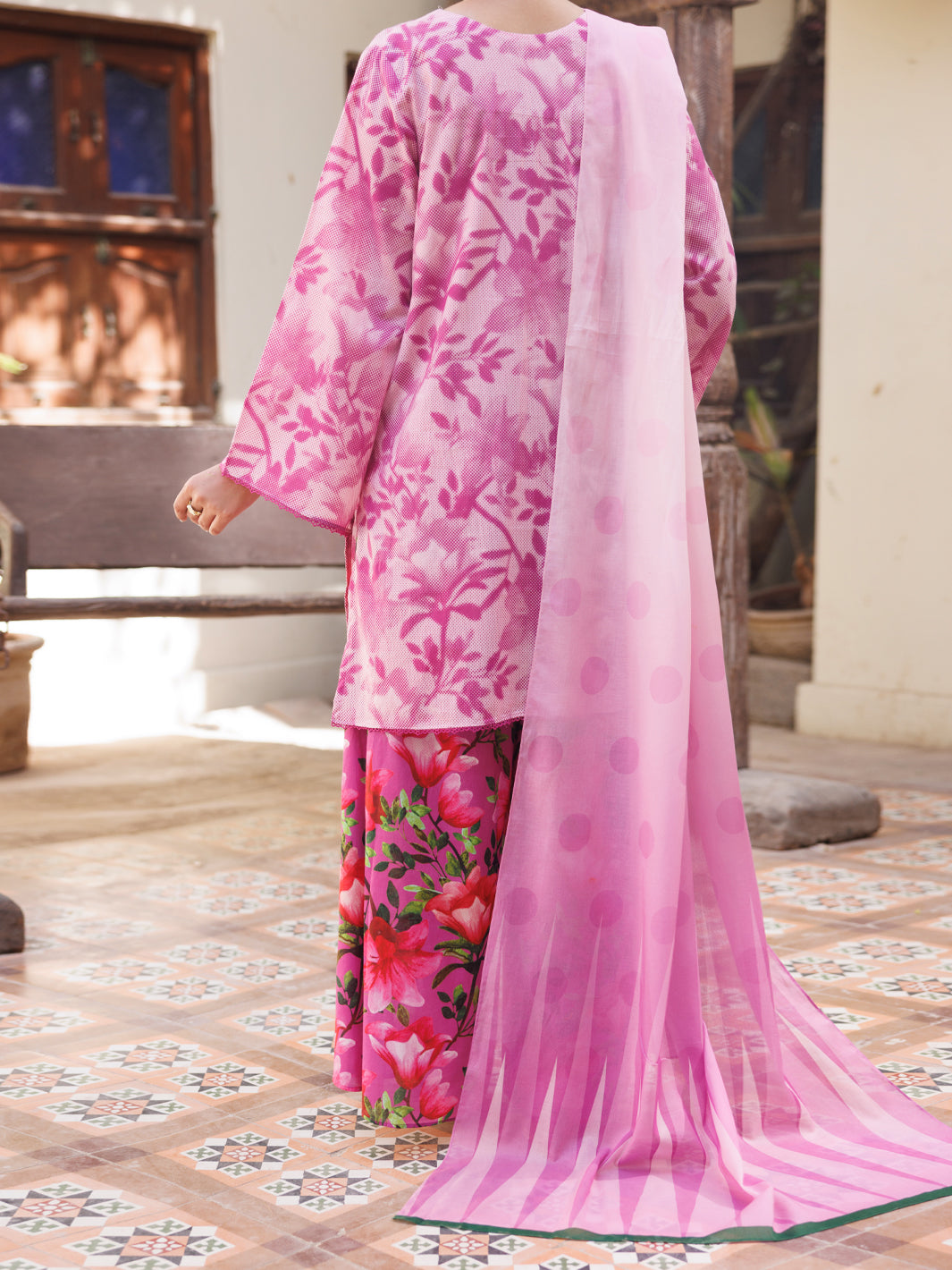 Purple Lawn Stitched 3Pc - ALP-3PS-2816