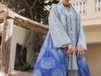 Off White Cotton Stitched 3PC - ALP-3PS-2819