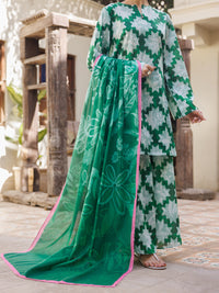 Green Lawn Stitched 3Pc - ALP-3PS-2821