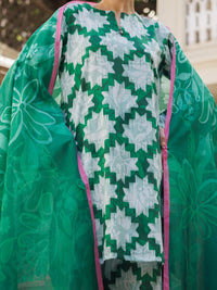 Green Lawn Stitched 3Pc - ALP-3PS-2821