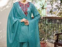 Green Lawn 3Pc Stitched - ALP-3PS-2572
