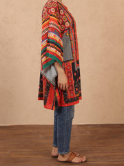 Maroon Cambric Tunic - ALP-LK-1979 - Almirah Online