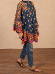 Multi Cambric Tunic - ALP-LK-1982 - Almirah Online