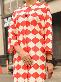 White Lawn Kurti - ALP-SLK-2541