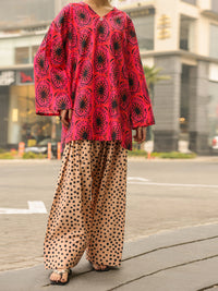 Pink Lawn Kurti - ALP-SLK-2550