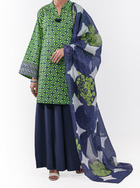 Green Lawn 2Pc Unstitched - ALP-2PS-LKD-2468