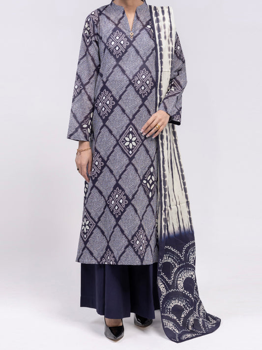 Blue Lawn 2Pc Unstitched - ALP-2PS-LKD-2470