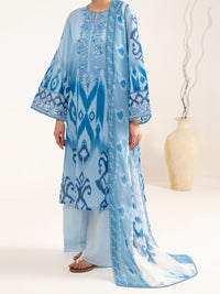 Blue Lawn Stitched 2Pc - ALP-2PS-LKD-2476