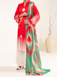 Pink Lawn Stitched 2Pc - ALP-2PS-LKD-2477