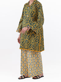 Mustard Lawn 2Pc Unstitched - ALP-2PS-LKS-2501